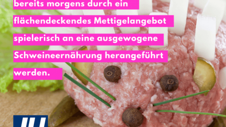 Junge Union fordert Einführung des Mettwochs und Dönerstags! Junge Union fordert Einführung des Mettwochs und Dönerstags!