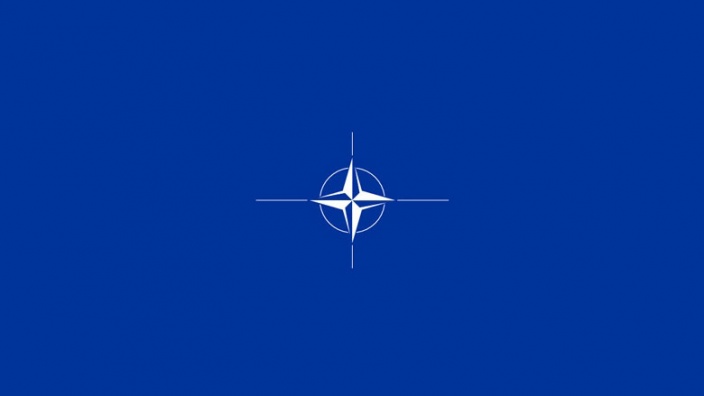 Flagge der Nato